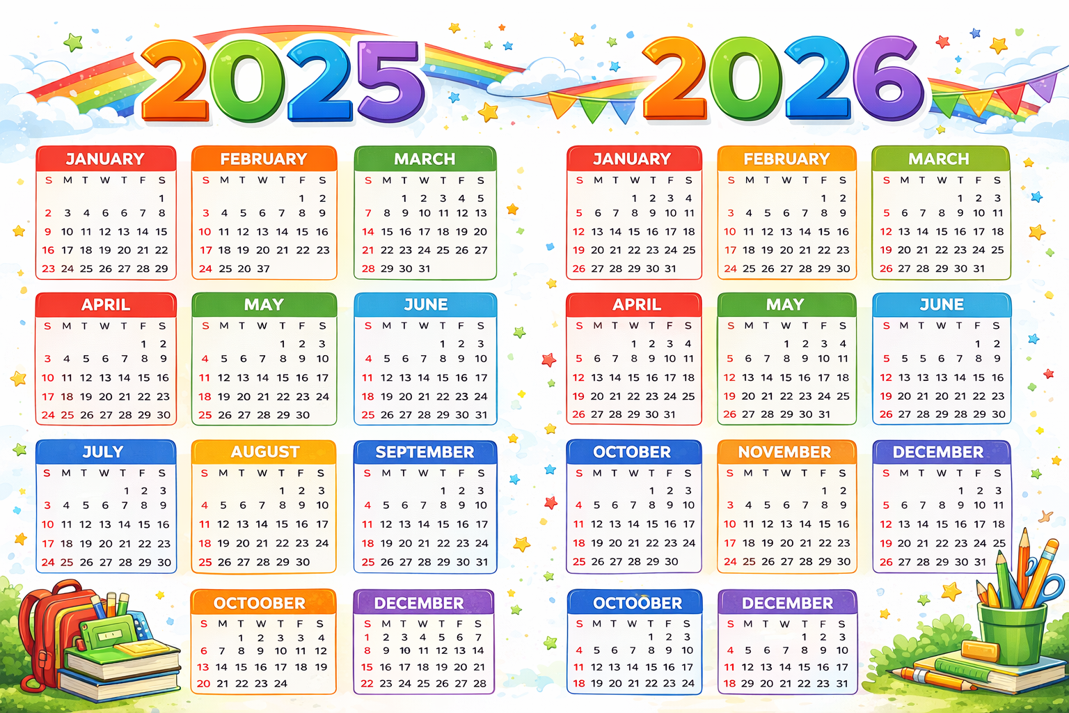 Important School Dates